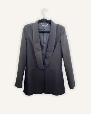 Blazer di Mangano sartoriale con collo a scialle