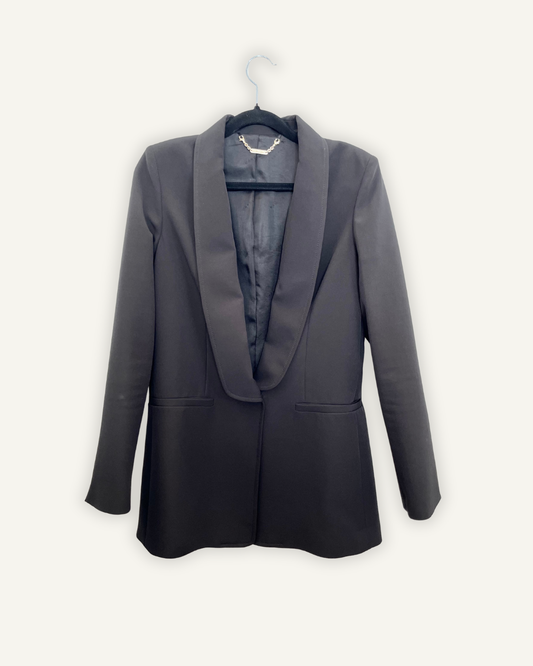 Blazer di Mangano sartoriale con collo a scialle