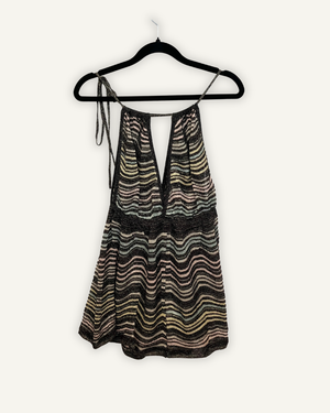 Top M Missoni a onde in lurex