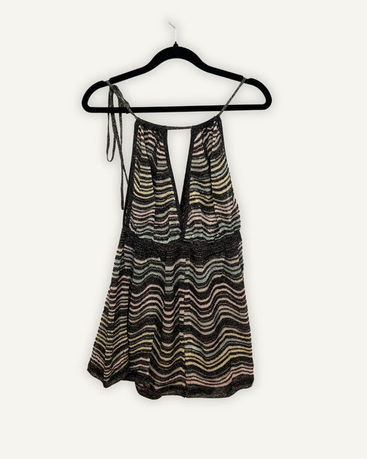 Top M Missoni a onde in lurex