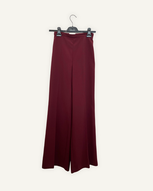 Pantaloni Elisabetta Franchi Palazzo Fluidi Minimal