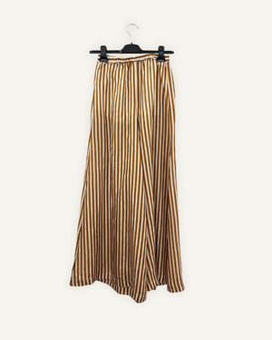 Pantaloni Jucca a palazzo a righe verticali