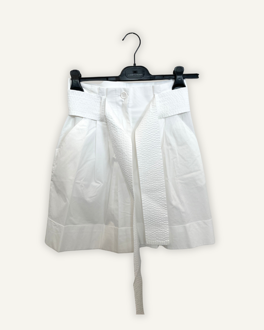 Shorts PAROSH Bianchi con Cintura