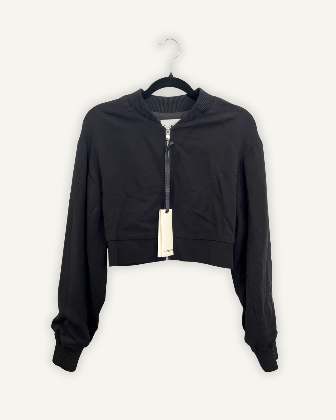 Bomber Crop Pinko Nero