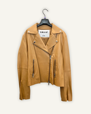 Biker jacket di SWORD in pelle