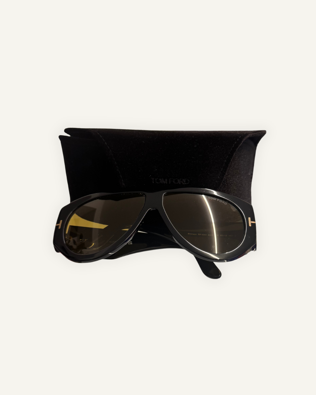 Occhiali da Sole Tom Ford neri modello Bronson