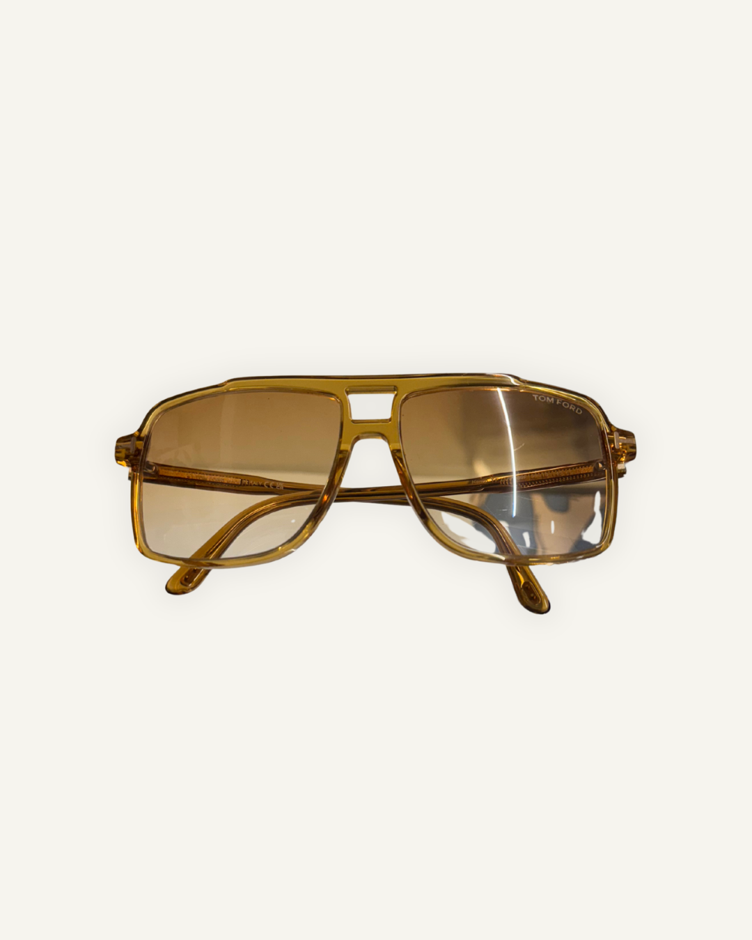 Occhiali da Sole Tom Ford Miele modello Kemp