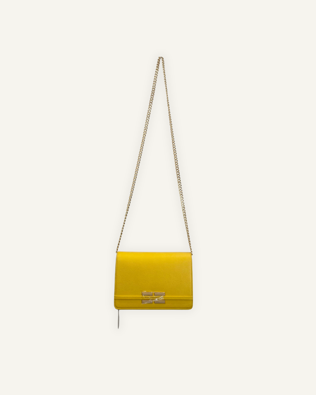 Borsa Elisabetta Franchi a tracolla con pattina e placca logo
