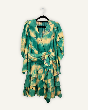 Abito Ulla Johnson a balze stile "Tie-Dye"