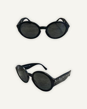 Occhiali da sole Valentino Rockstud tondi con borchie