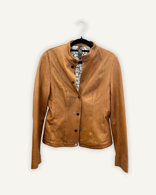 Giacca di VDL Slim Fit in pelle