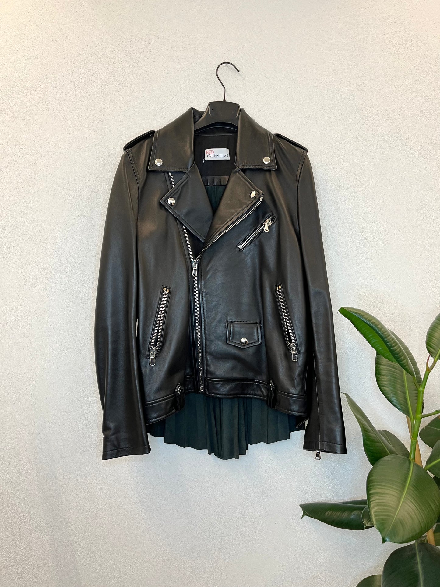 Red Valentino Leather Jacket 