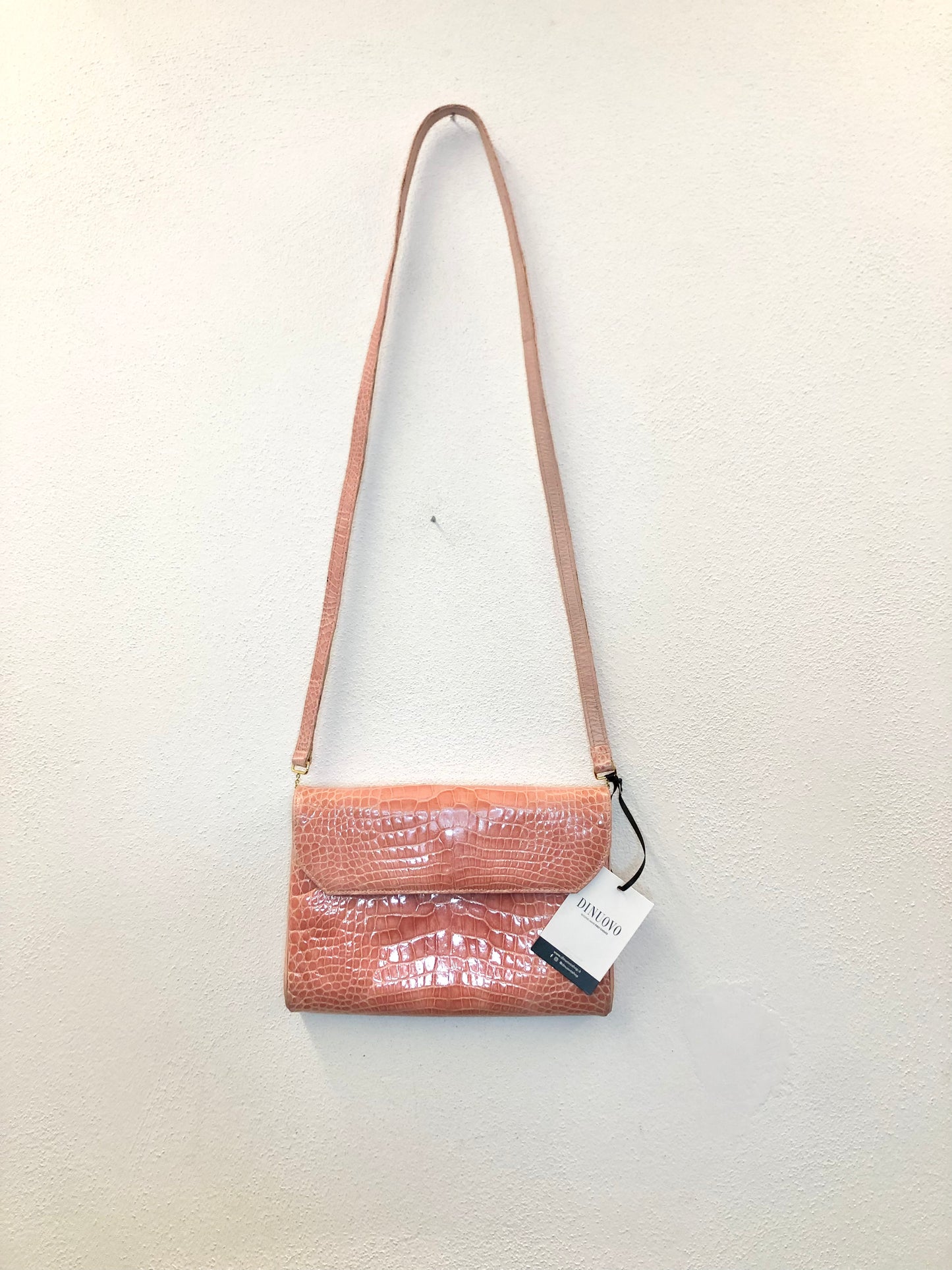 Borsa in pelle di coccodrillo