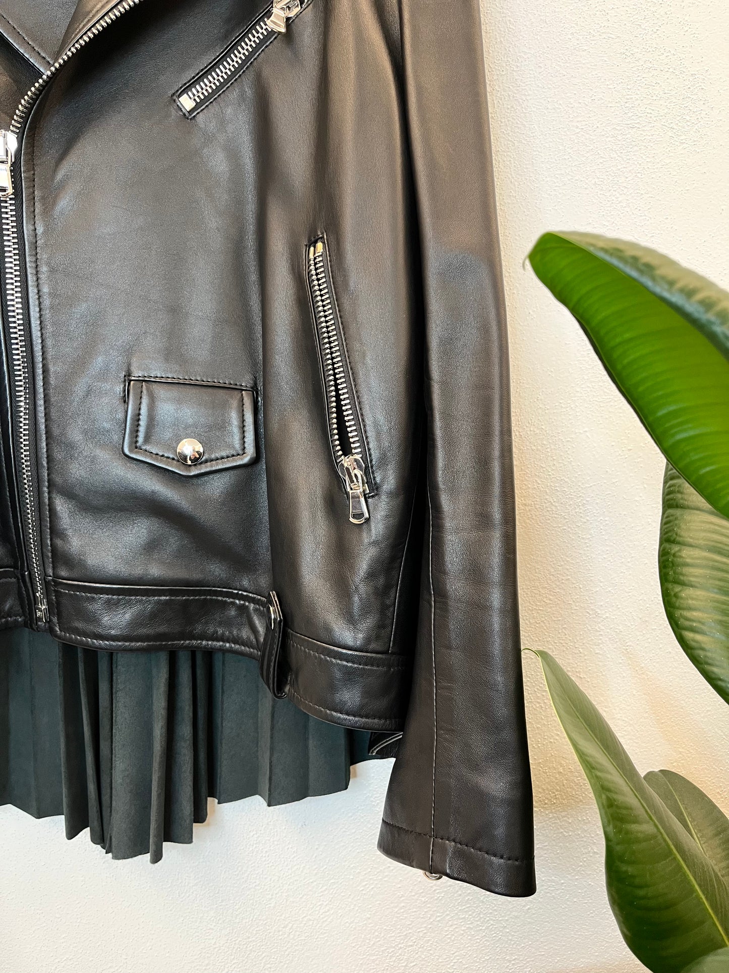 Red Valentino Leather Jacket 