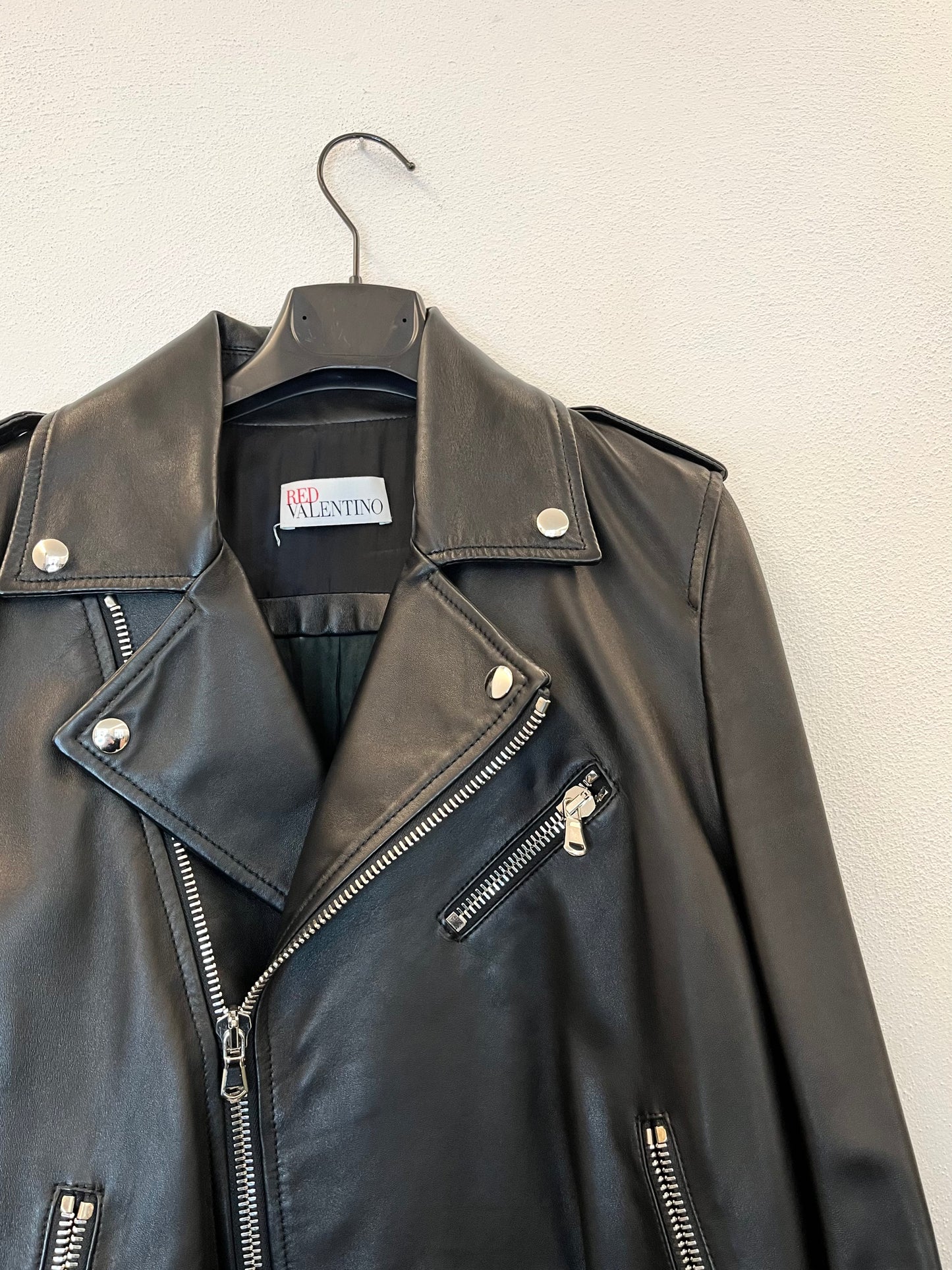 Red Valentino Leather Jacket 