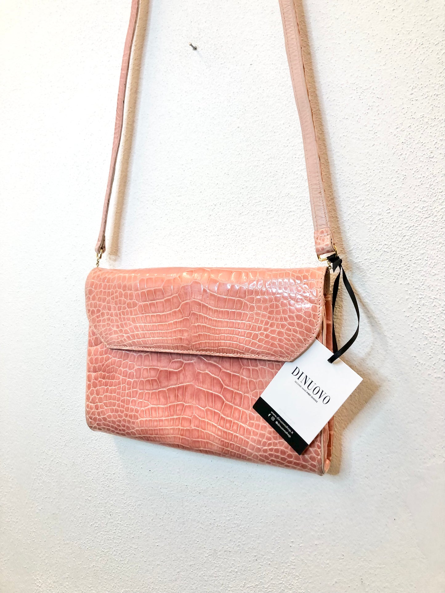 Borsa in pelle di coccodrillo
